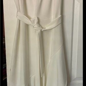 Calvin Klein off white dress